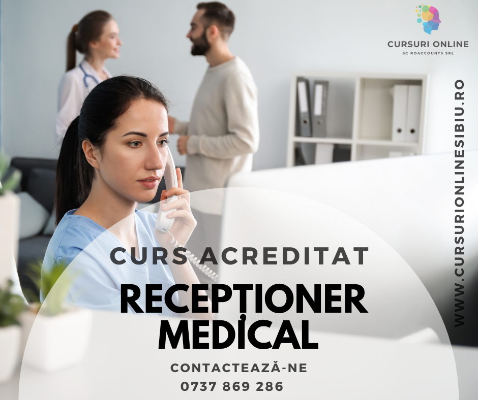 curs receptioner medical